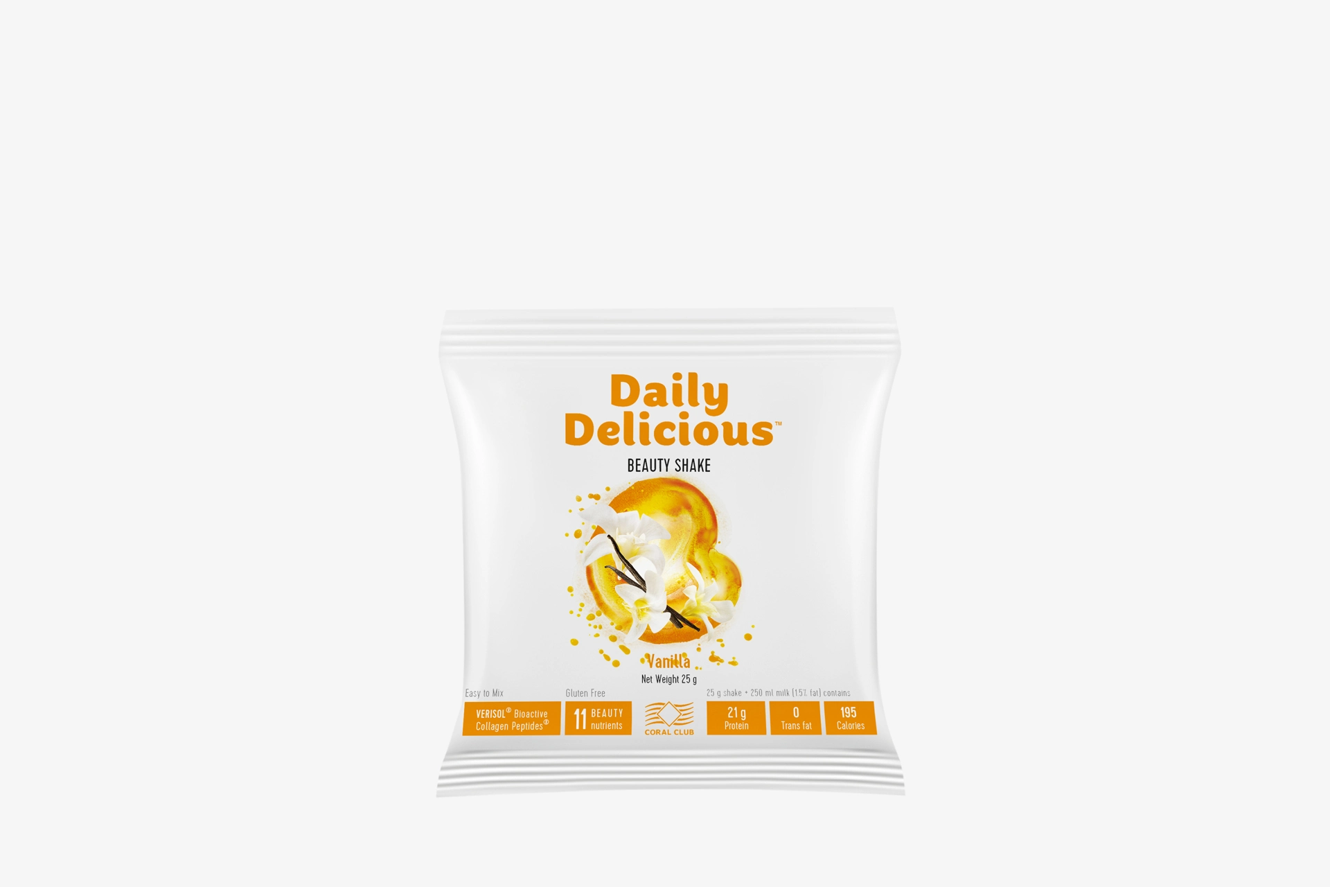 Daily Delicious Beauty Shake cu aromă de vanilie
